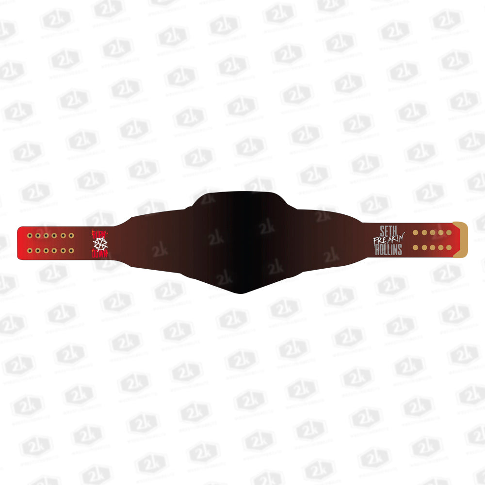 Seth Freakin' Rollins Burn it Down Signature Undisputed Belt 2mm