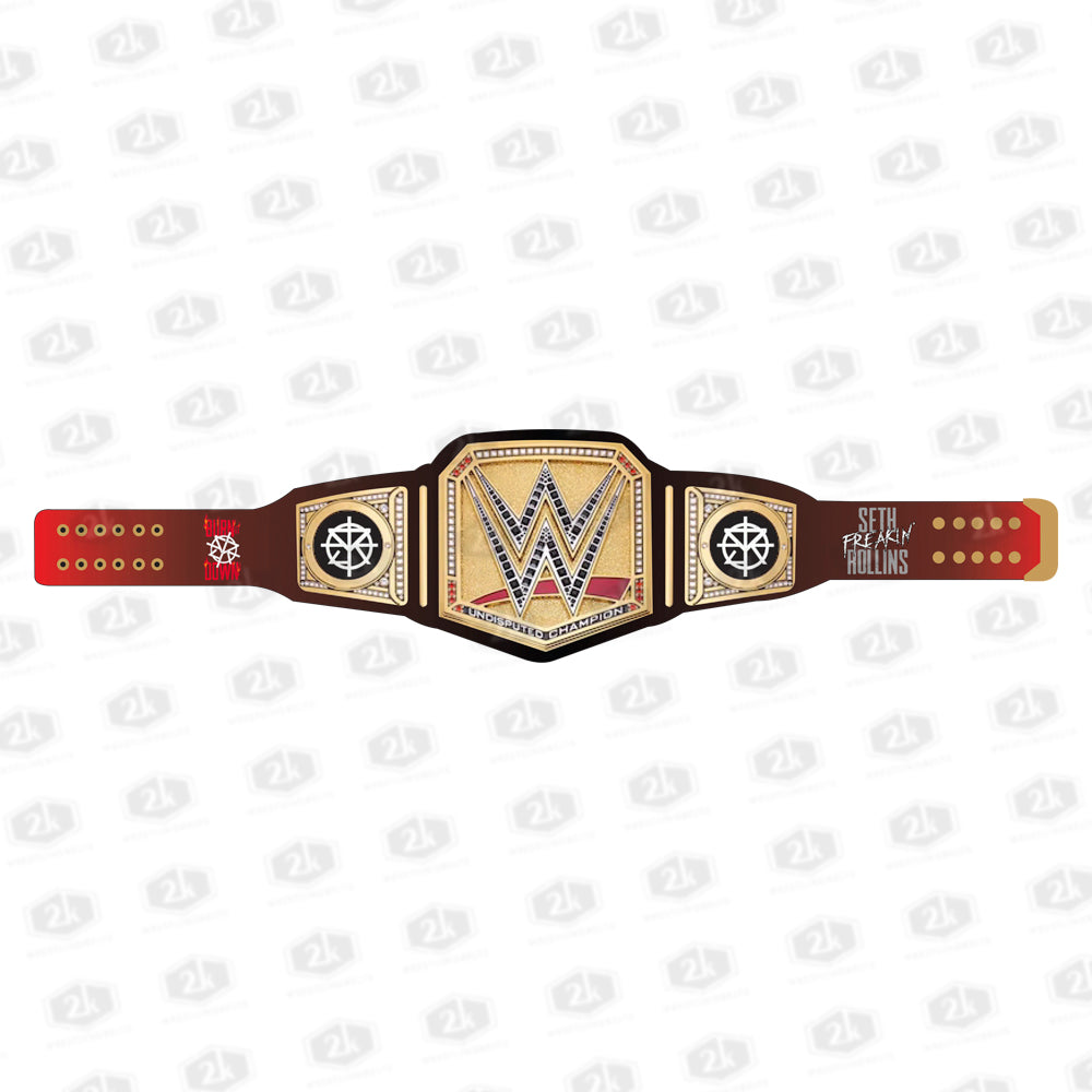 Seth Freakin' Rollins Burn it Down Signature Undisputed Belt 2mm