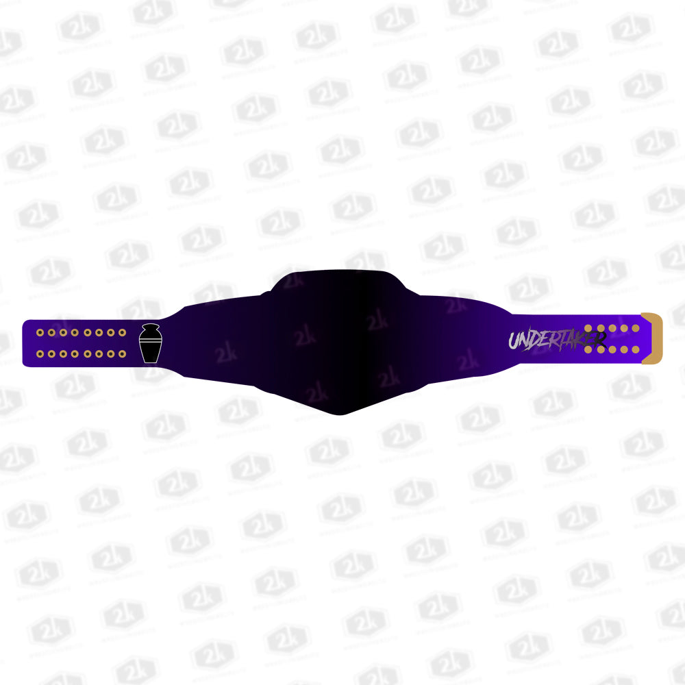 The Undertaker Urn Signature Undisputed Championship Belt 2mm