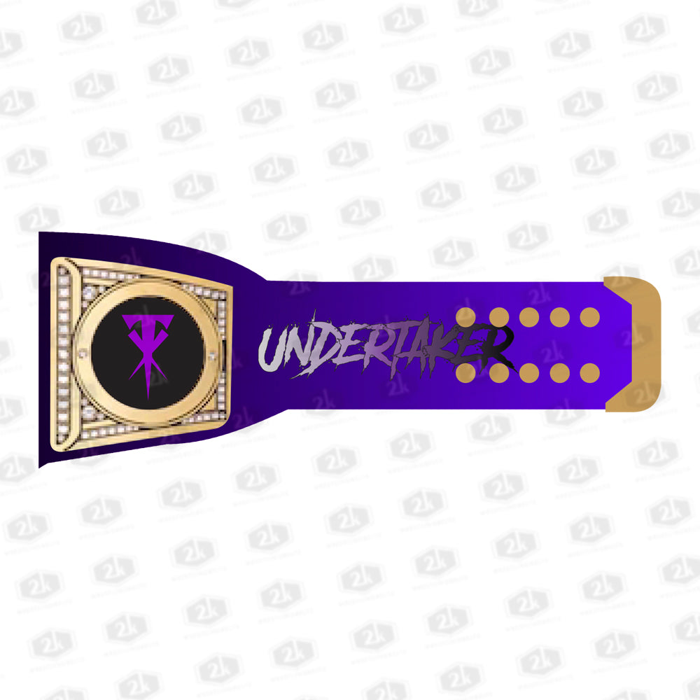 The Undertaker Urn Signature Undisputed Championship Belt 2mm