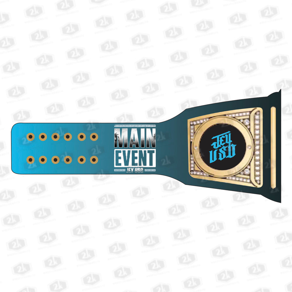 Jey Uso Yeet Signature Undisputed Championship Belt 2mm